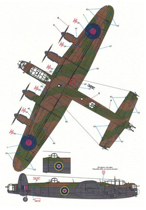 Techmod 48824 Avro Lancaster B Mk I 1/48 – Bild 4