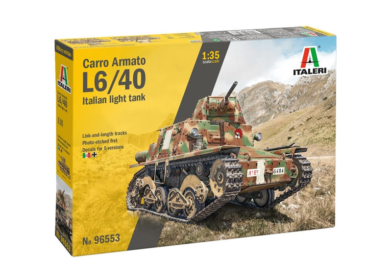 Italeri 96553 Carro Armato L6/40 1/35