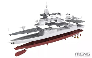 Meng Model PS-009 Chinese Type 055 Guided Missile Destroyer 1/700 – image 3