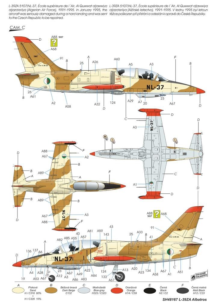 Special Hobby 48167 L-39ZA/ ZA ART Albatros 1/48 – imagen 5