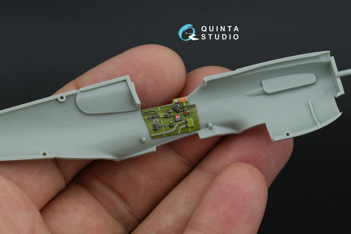 Quinta Studio QD+72054 P-40E Warhawk 3D-Printed &amp;amp; coloured Interior on decal paper (Academy/Modelist) (with 3D-printed resin parts) 1/72 – imagen 9