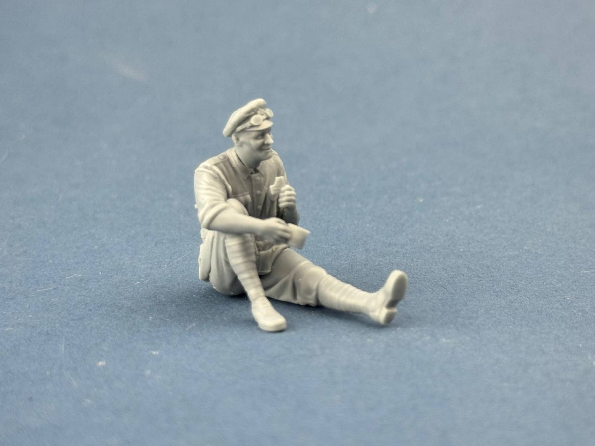 Copper State Models F32-066 British Dispatch Rider afternoon tea (Motorcycle not included) 1/32 – Bild 2