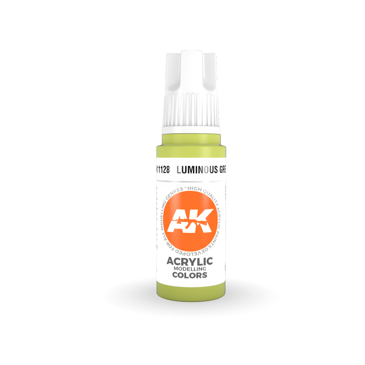 AK Interactive AK11128 LUMINOUS GREEN – STANDARD 17ml – image 2