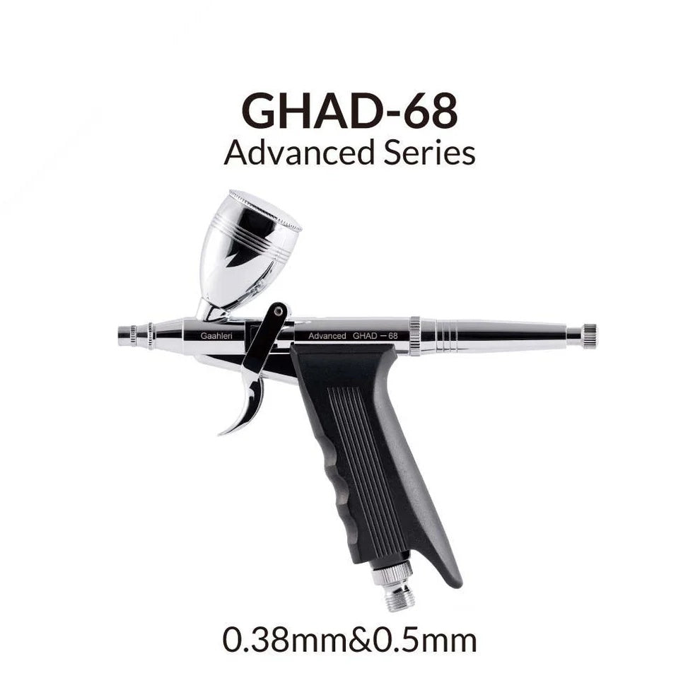 Gaahleri 40140 Advanced Series GHAD-68 Airbrush 0,38 mm &amp; 0,5 mm, 1/4 oz &amp; 1/2 oz