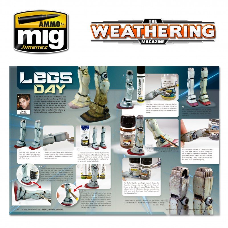 AMMO of Mig Jimenez 4524PL TWM Issue 25 WHEELS, TRACKS &amp;amp; SURFACES Polska wersja językowa – imagen 4
