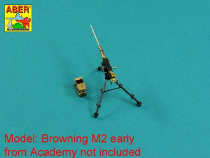 Aber 35L-091 Early barrel to U.S. cal .50 (12,7mm) heavy machine gun Browning M2 HB 1/35 – imagen 20
