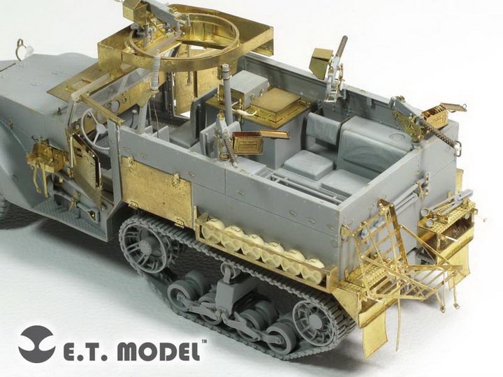 E.T. Model E35-144 WWII U.S. M2A1 Half-Track (For DRAGON 6329) 1/35 – imagen 6