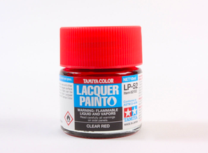 Tamiya 82152 LP-52 Clear Red 10ml – immagine 3