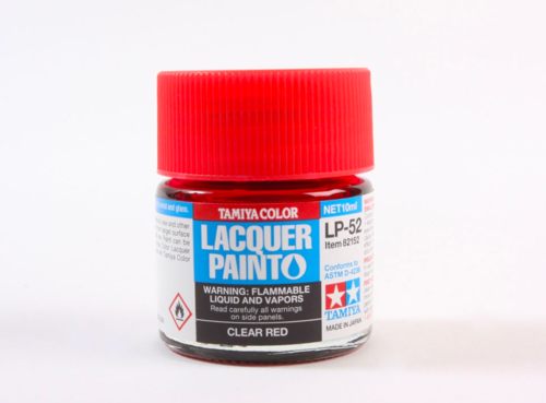 Tamiya 82152 LP-52 Clear Red 10ml – immagine 3