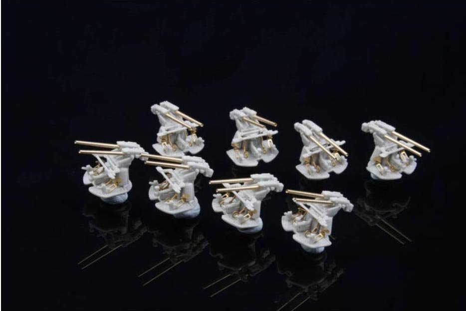 MK1 Design MS-20002 BISMARCK TURRET DETAIL-UP SET 1/200 – imagen 3