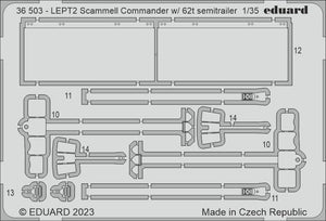Eduard 36503 Scammel Commander w/ 62t semitrailer HOBBY BOSS 1/35 – immagine 2