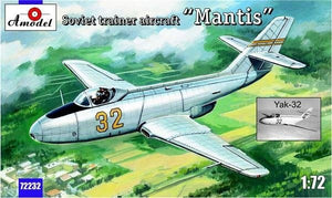A-Model 72232 Yak-32 entraîneur soviétique &amp;quot;Mantis&amp;quot; 1/72