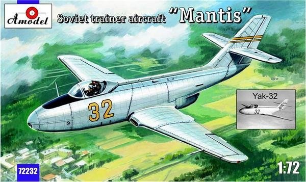 A-Model 72232 Yak-32 entraîneur soviétique &amp;quot;Mantis&amp;quot; 1/72