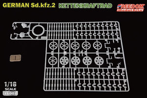 Freedom 16001 Sd.Kfz. 2 Kettenkraftrad Typ HK 101 1/16 – imagen 10