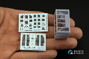 Quinta Studio QDS+48347 FA-18D late 3D-Printed coloured Interior on decal paper (Hasegawa) (with 3D-printed resin parts) (Small version) 1/48 – imagen 3