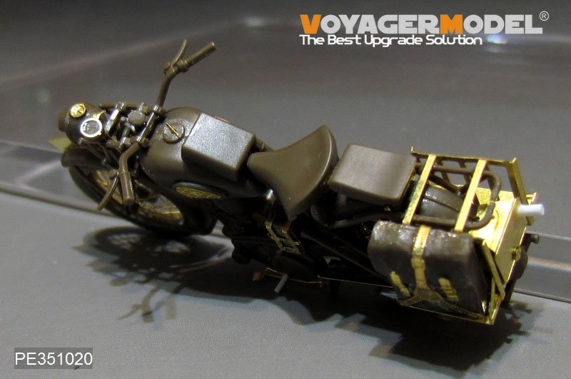 Voyager Model PE351020 WWII British B.S.A M20 Military Motorcycle upgrade set For TAMIYA 35316 1/35 – imagen 7