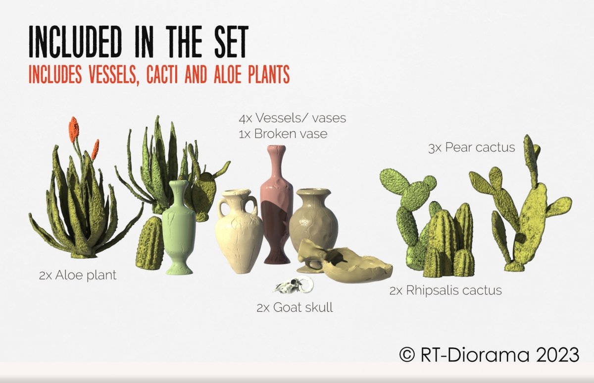 RT-Diorama 35711 North African Accessories Set 1/35 – zdjęcie 2