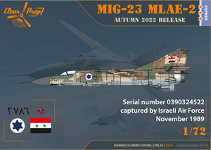 Clear Prop! CP72031 MiG-23MLAE-2 Flogger-G EXPERT KIT 1/72 – Bild 7