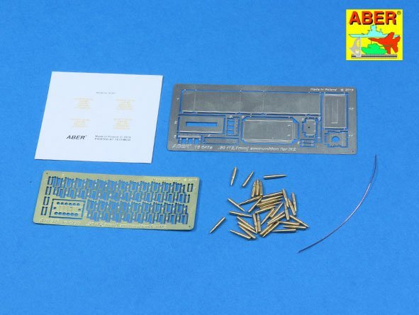 Aber 16047 50 cal. Ammunition with M2A1 box set for U.S. M2 Machine Gun 1/16 – imagen 2