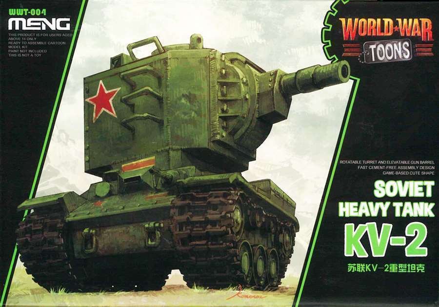 Meng modèle WWT-004 char lourd soviétique KV-2 