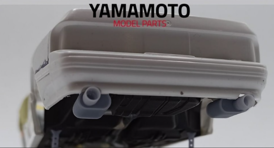 Yamamoto Model Parts YMPTUN27 Zestaw tłumików Spec S 1/24 – imagen 2