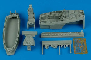 Aires 4410 F-22A Raptor cockpit set 1/48 Academy