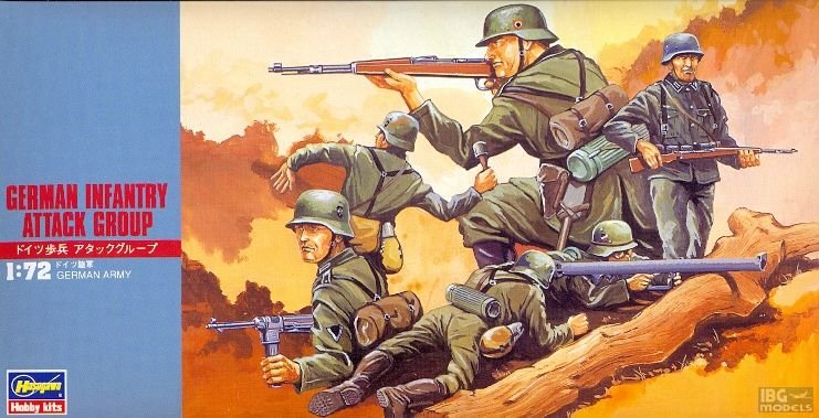 Hasegawa MT30 German Infantry 1/72