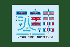Hobby Boss 83421 Olympique 1/700  – image 3