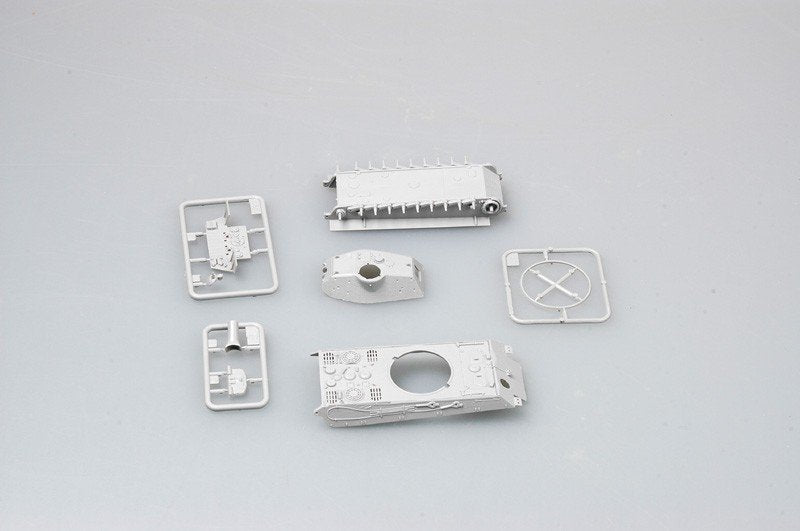 Trumpeter 07292 King Tiger Porsche Turret w/Zimmerit 1/72 – imagen 5