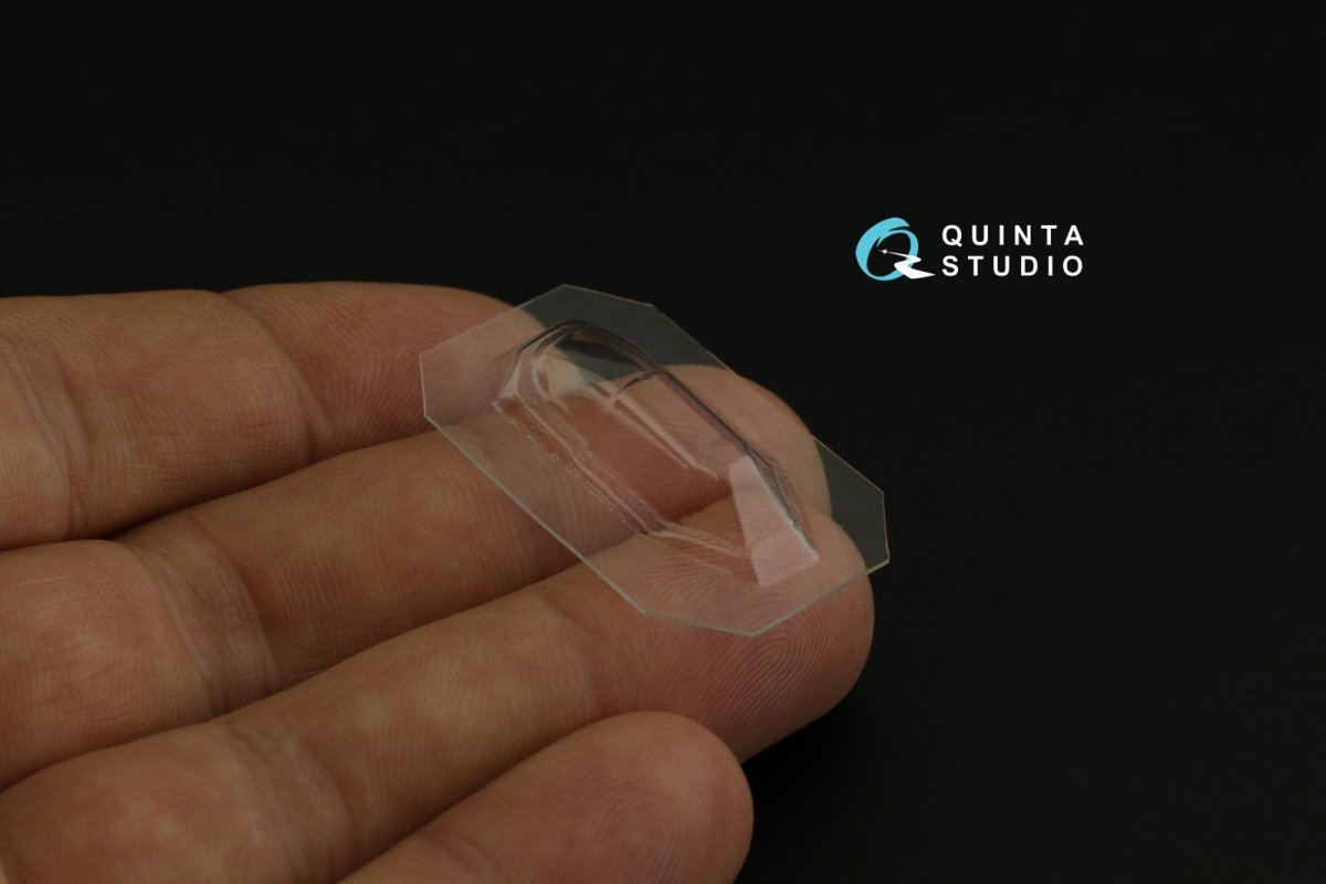 Quinta Studio QC72084 Yak-1B vacuumed clear canopy (Arma Hobby) 1/72 – zdjęcie 2