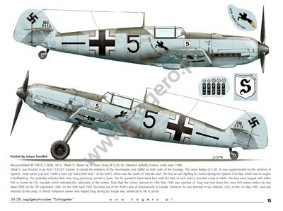 Kagero 97006 JG 26 Jagdeschwader &amp;quot;Schlagater&amp;quot;(decals) EN – imagen 4