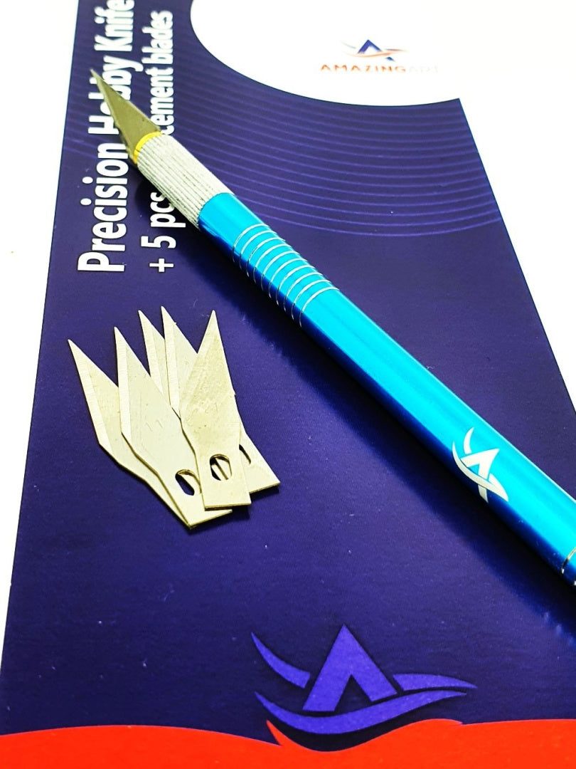Amazing Art 15832 Skalpel modelarski Lagoon + 5 Ostrzy – imagen 2