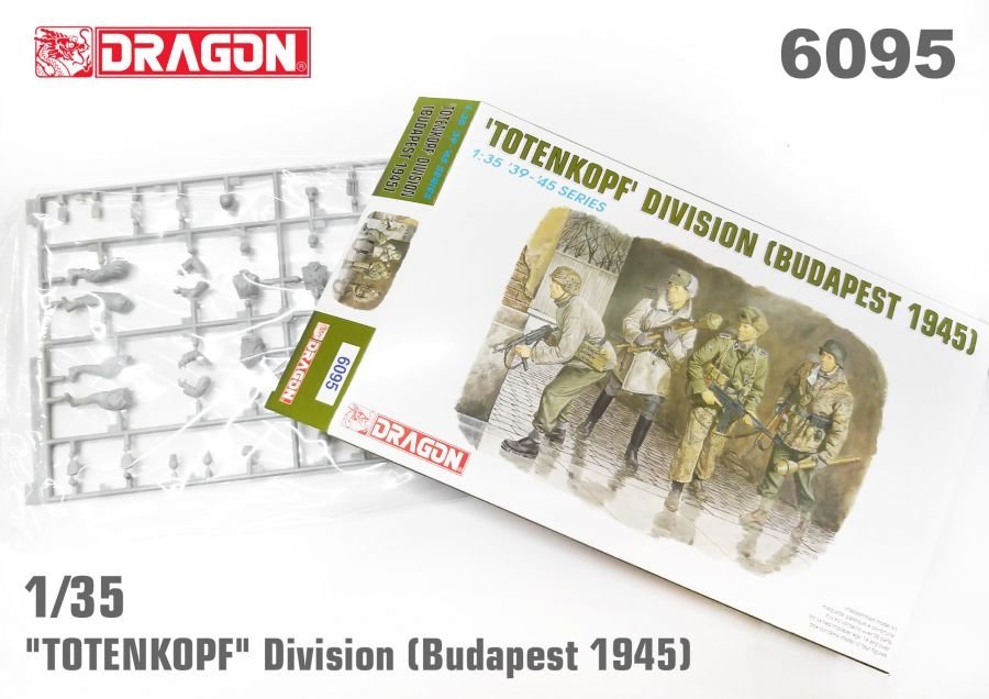 Dragon 6095 DIVISION TOTENKOPF (BUDAPEST 1945) 1/35