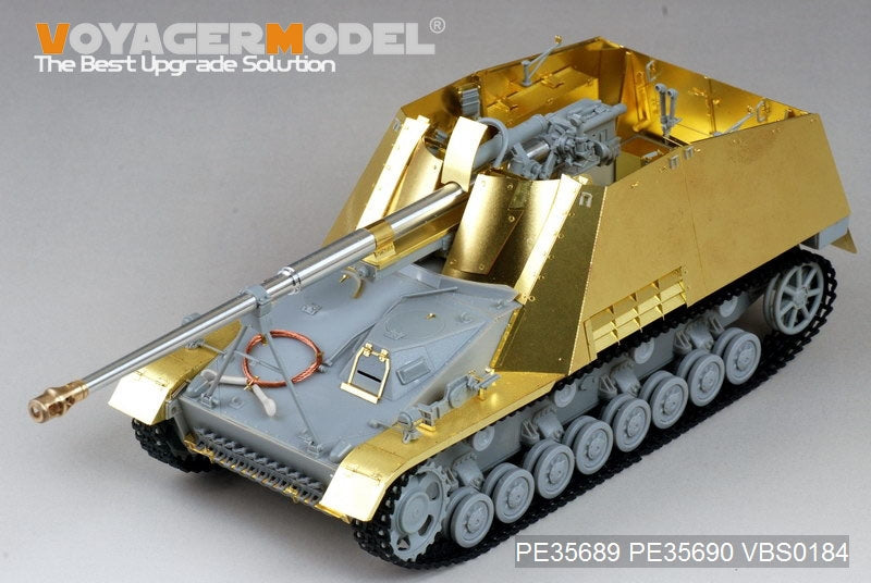 Voyager Model PE35690 WWII German Sd.Kfz.164 Nashorn Amour Plate/Fenders For DRAGON 6387 / 6165 / 6166 / 6314 1/35 – imagen 3