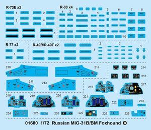 Trumpeter 01680 MiG-31B/BM Foxhound 1/72 – image 6