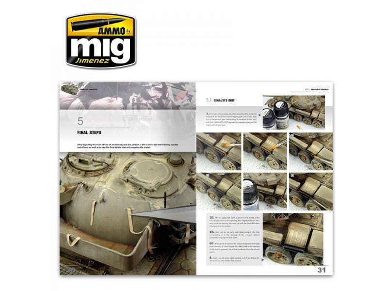 Ammo of Mig Jimenez 6205 Encyklopedia Technik Modelarskich Pojazdy Pancerne tom 6 Kompletny Proces (język polski) – imagen 7
