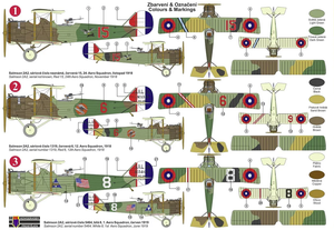 Kovozavody Prostejov KPM0327 Salmson Sal.2A2 „USAS Services“ 1/72 – imagen 2