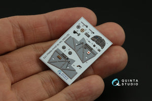 Quinta Studio QD72084 Yak-1B 3D-Printed &amp;amp; coloured Interior on decal paper (Arma Hobby) 1/72 – immagine 8