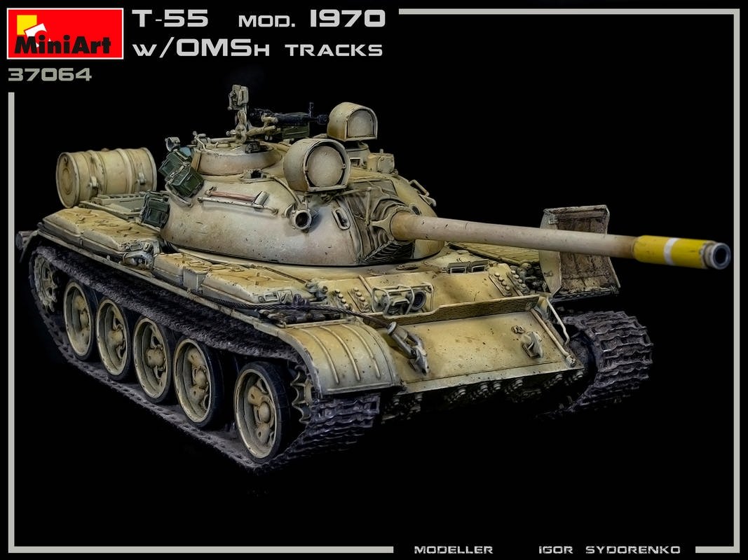 MiniArt 37064 T-55 Mod. 1970 with OMSh tracks 1/35 – zdjęcie 2
