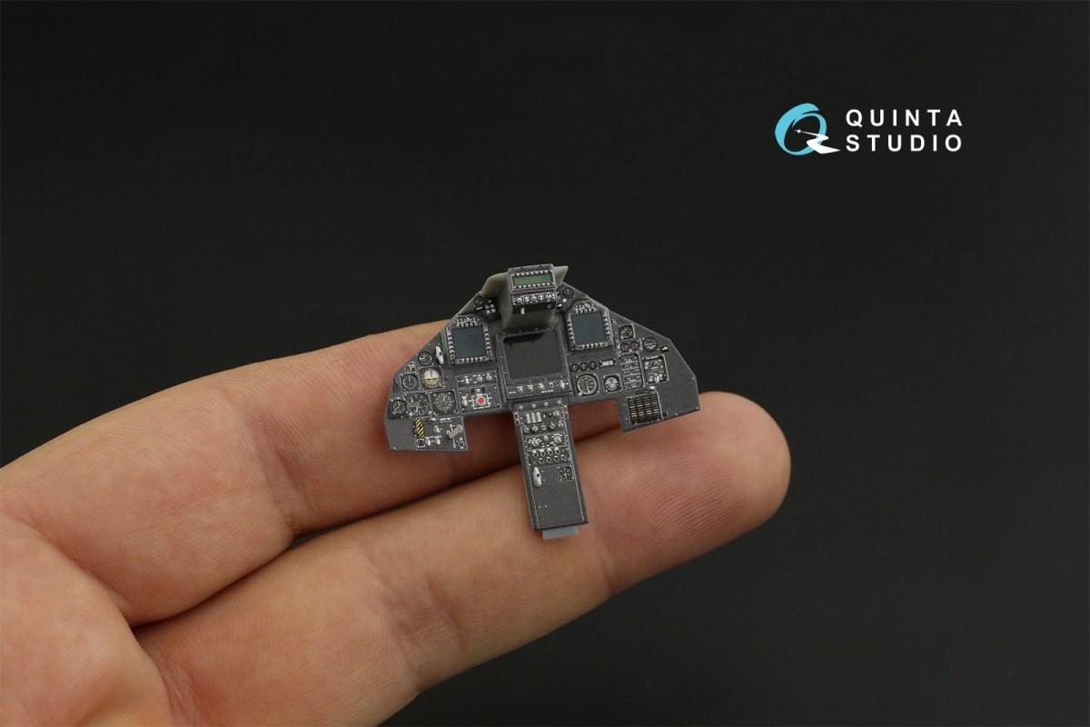 Quinta Studio QD32118 F-117A 3D-Printed &amp;amp; coloured Interior on decal paper (Trumpeter) 1/32 – zdjęcie 6