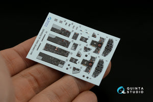 Quinta Studio QD48202 TF-104G 3D-Printed coloured Interior on decal paper (Kinetic) 1/48 – Bild 6