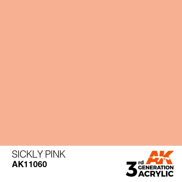 AK Interactive AK11060 Sickly Pink 17ml