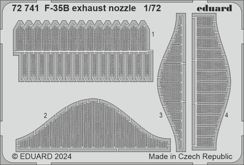Eduard BIG72184 F-35B detail set Tamiya 1/72 – Bild 4