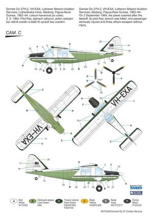 Special Hobby 72349 Dornier Do 27 « Service civil » 1/72 – image 4