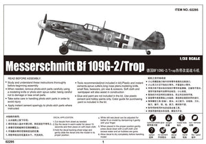 Trumpeter 02295 Messerschmitt Bf 109G-2/Trop 1/32 – imagen 2
