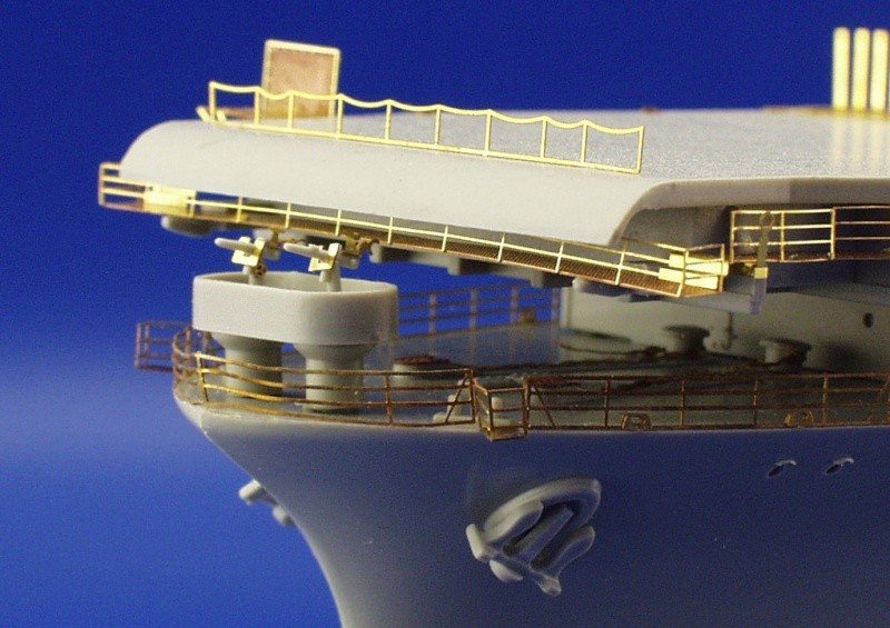 Eduard 53007 US Aircraft Carrier Hornet railings 1/350 Trumpeter – imagen 8