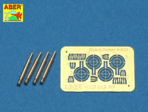 Aber A48 008 Set of 4 barrels for German Oerlikon 20mm aircraft machine guns MG FF with sights 1/48 – imagen 2