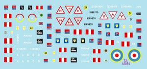 Star Decals 72-A1094 British Royal Artillery in Italy. M7 Priest HMC, Sherman Command Tank, M3A1 Halftrack. 1/72 – zdjęcie 2