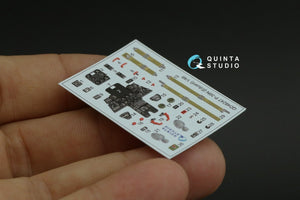 Quinta Studio QD48247 P-39 3D-Printed &amp;amp; coloured Interior on decal paper ( Eduard ) 1/48 – imagen 13