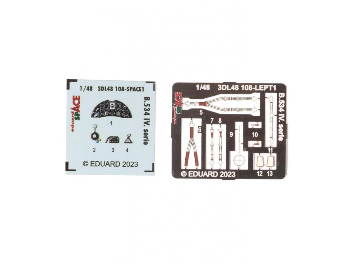 Eduard 3DL48108 B.534 IV. Série SPACE EDUARD 1/48 